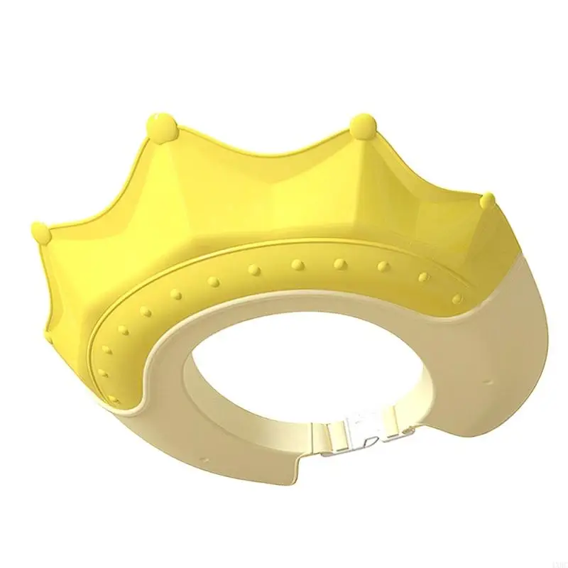 حوض استحمام للأطفال مع واقيات أذن ناعمة، تصميم مرن قابل للتعديل من البلاستيك 4XBC #2