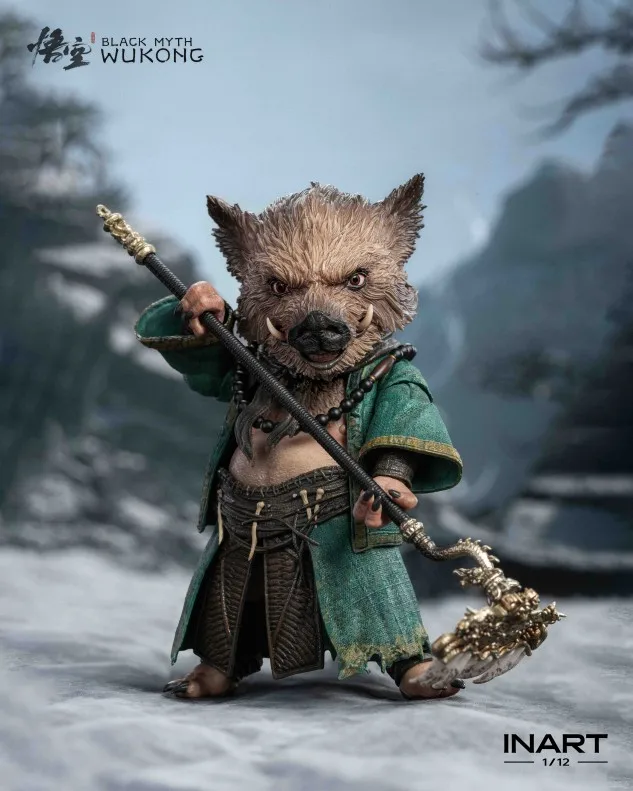 

Inart Toys Black Myth: Wukong Four Great Classical Novels of China Journey to the West Zhu Bajie 1/12 scale Action Figures