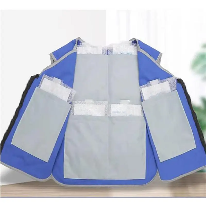 [NEW!ABKG】 For Men, Women, Teens For Mascot Summer Cooling Vest With 20 PCS Ice Packs- Ideal For Cycling, Running, Gardening,