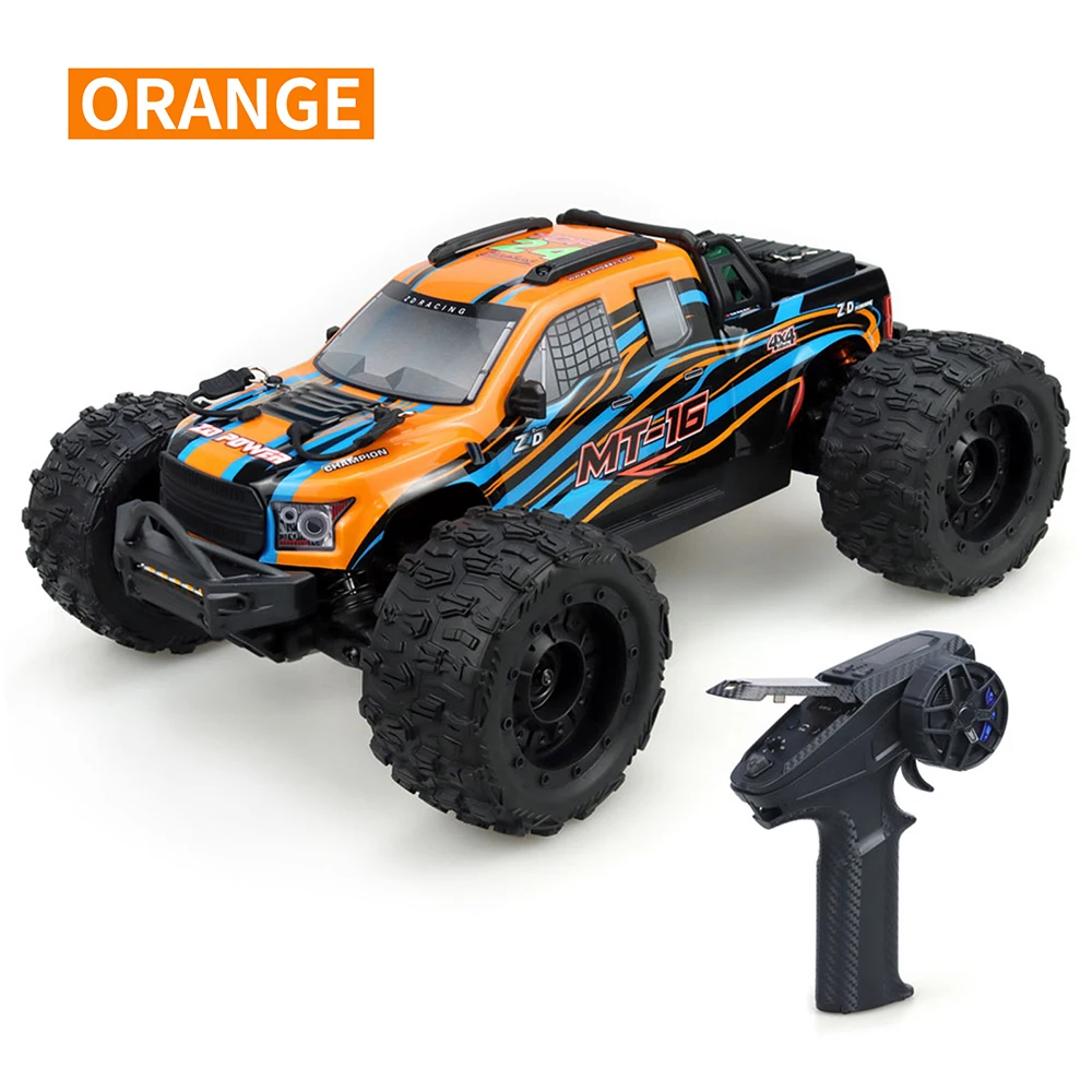 Zd racing MT-16 rc auto 1:16 4wd 2,4 ghz 4ch bürstenloser motor 80 km/h für kinder erwachsene