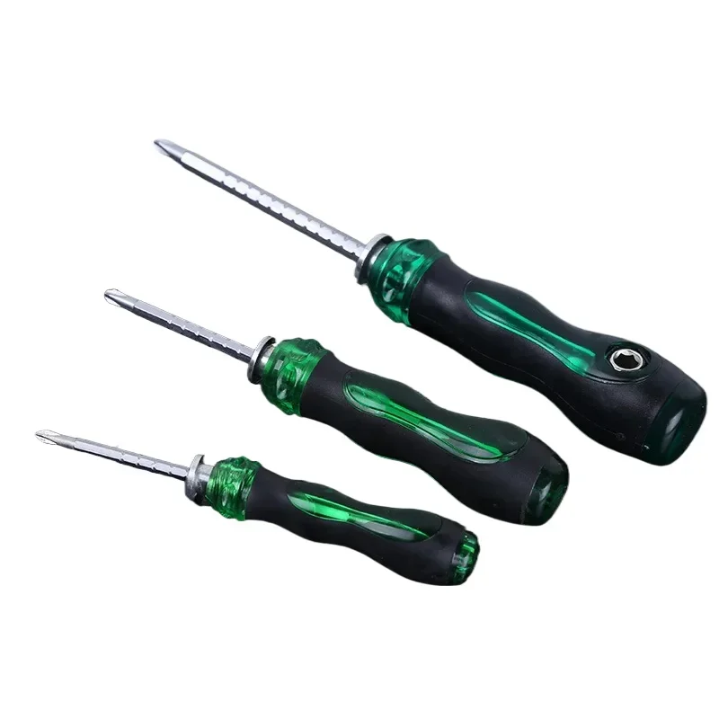 4/5/6mm Dual Purpose Scalable Screwdriver Multi-function Phillips/Slotted Screwdrivers CR-V Screw Driver Screw-driving Tools