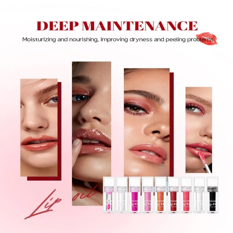 Parel kleurverandering lipgloss, spiegellipgloss rijk, water lichtverandering kleur hydraterende lipgloss (parel kleurverandering)