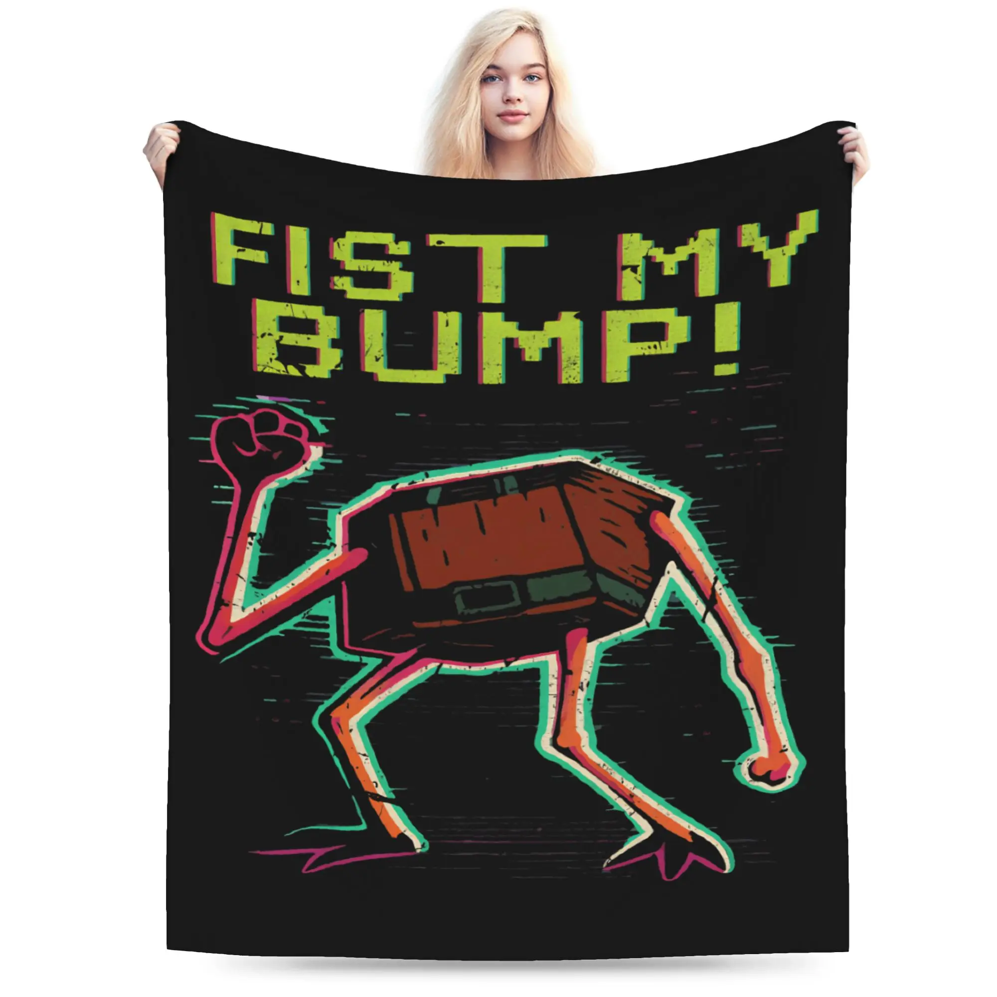 Rocky Amaze Project Hail Mary  Knitted Blankets   Wool Throw Blanket Bedding Couch Decoration Soft Warm Bedspreads