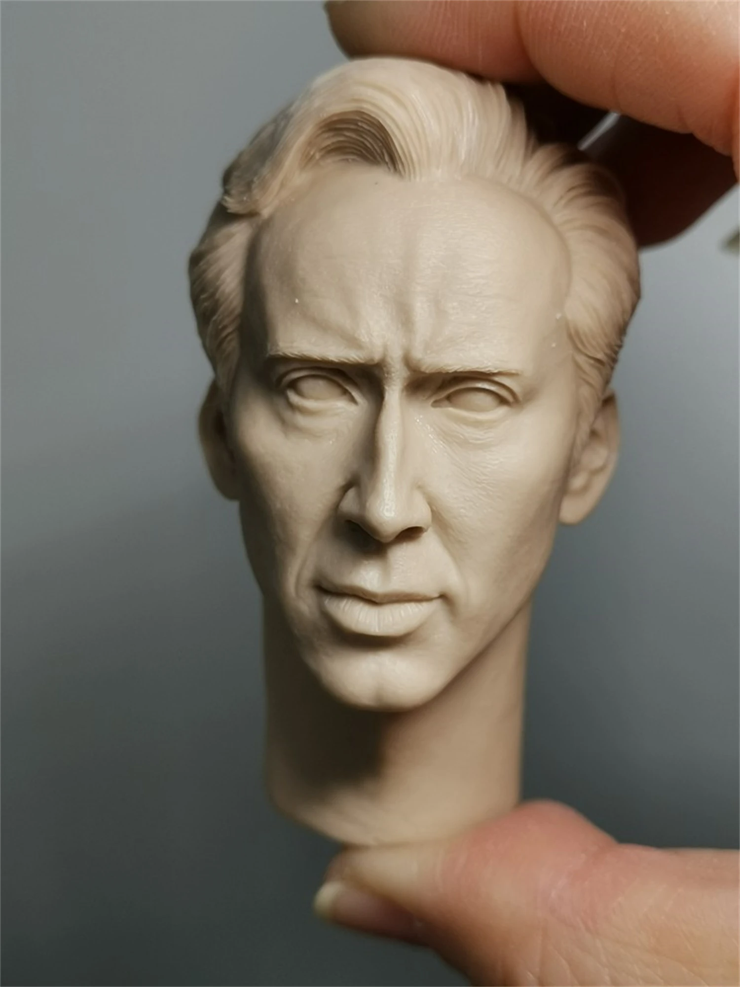 1/6Scale Head Carving Nicolas Cage Male Soldier American Star Model PVC Long Neck white Film Art 12 Inch Action Figure Body Dol