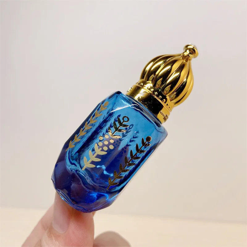 50pcs 6ml Colorful Essential Oil Container Luxury Empty Refillable Mini Roller Perfume Bottle