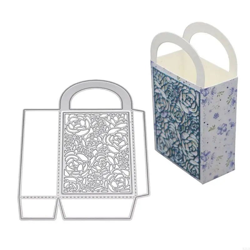 K3KD 3D Box Metal Cutting Dies estêncil Diy Scrapbooking Album Samp Paper Card