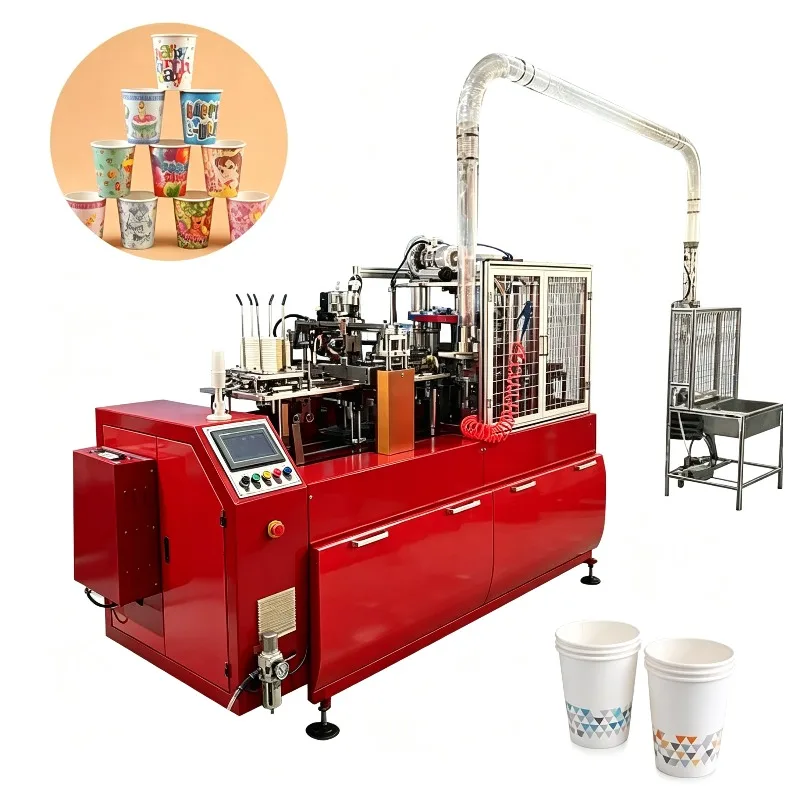 New Customizable Edible Cup Making Machine 180-210Pcs/min High Speed Paper Cup Machine Fully Automatic Paper Cup Making Machine