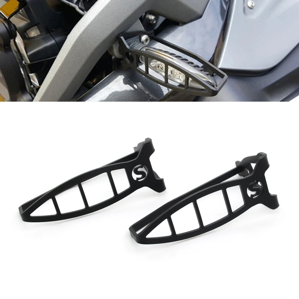 Motorcycle Front Turn Signal Light Shield Led Cover Guard Bracket For BMW R1250GS adventure R1200GS GS1200 LC R 1200 1250 GS/adv