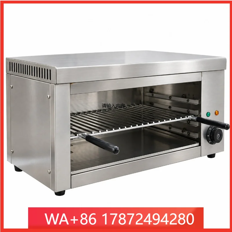 Desktop heating surface stove, hanging multi-size lifting grilled fish barbecue grill