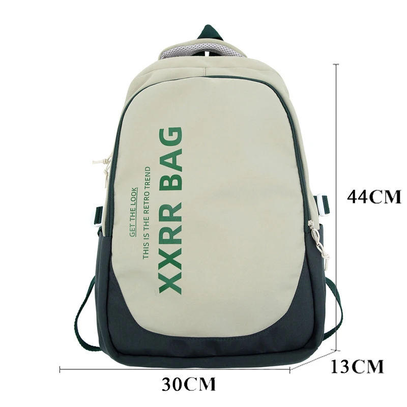 กระเป๋าเป้สะพายหลังผู้ชายสำหรับวัยรุ่น Bookbag แฟชั่นนักเรียน Rucksack กันน้ำสำหรับผู้หญิงกระเป๋านักเรียนชายกระเป๋าเดินทาง Mochila กระเป๋าไนลอน