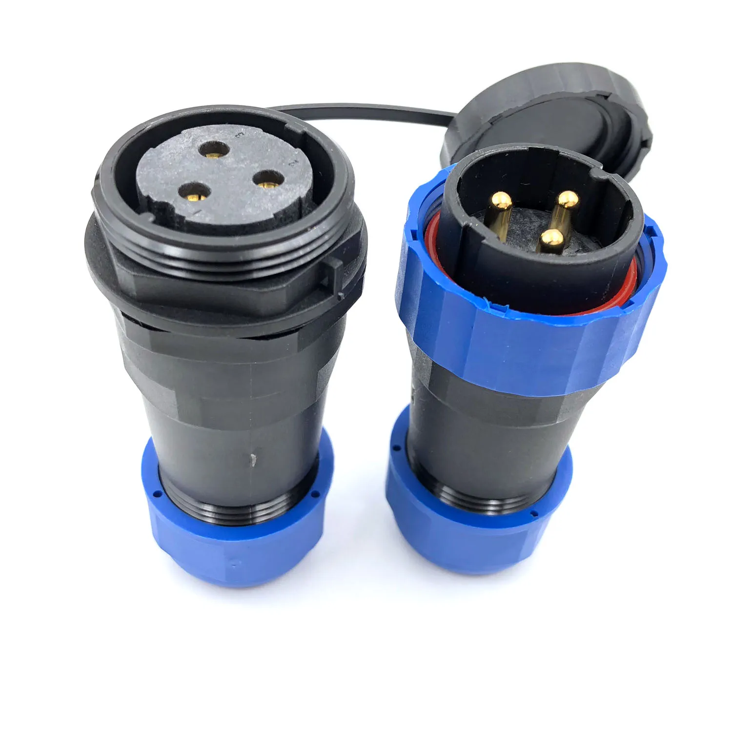 SD28  waterproof connector 2 3 4 5 6 7 9 10 12 14 16 19 22 24 26pin  docking Electrical cable connector IP68
