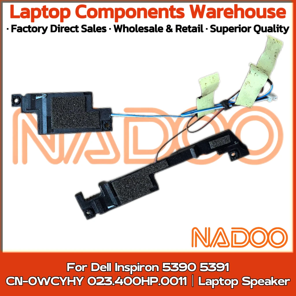 新しいオリジナルノートパソコン内蔵スピーカーホーンオーディオ-dell-inspiron-5390-5391-cn-0wcyhy-023400hp0011用。