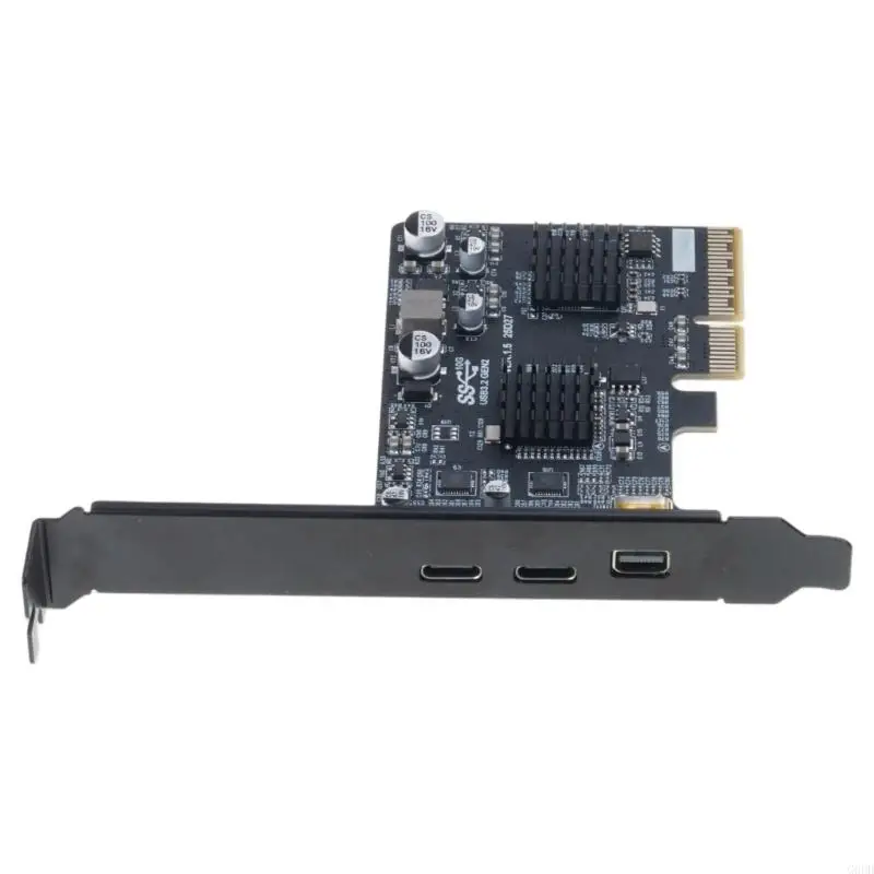 G6DD Type C Dock Adapter Card With 4K Support 10Gbps Data Transfer 2 Port