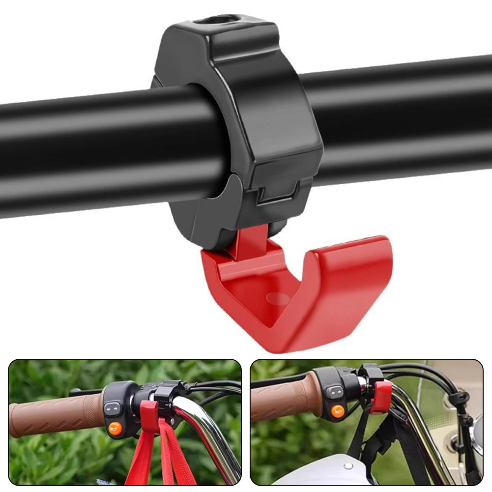 

Motorcycle Handlebar Hooks Aluminum Alloy Helmet Storage Hand Bar Hook Luggage Bag Hanger Hook Holder for Electric Scooter Bike