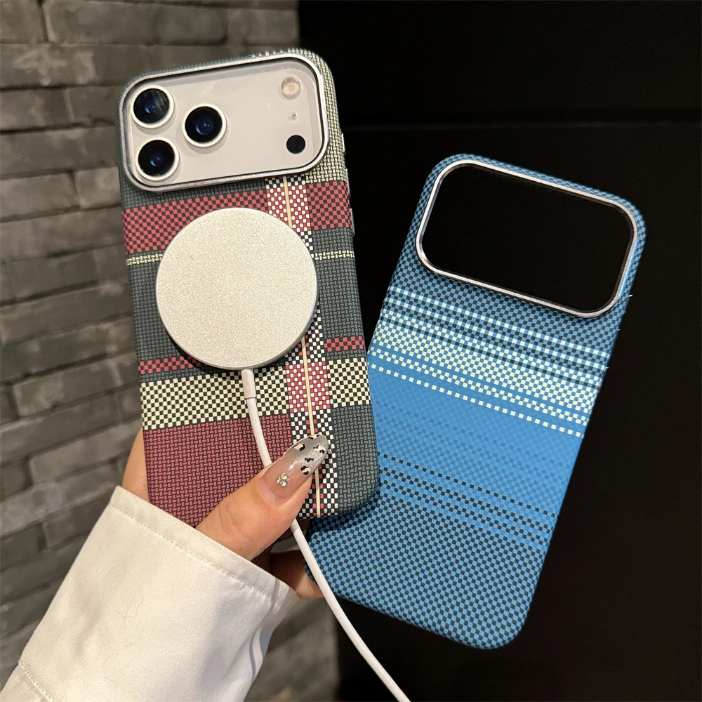 حافظة لهاتف آيفون 17 برو ماكس 16 15 14 Plus 13 12 11 مغناطيسية لهاتف Magsafe الملون #2