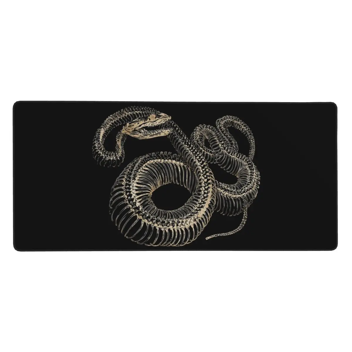 Cool Snake Skull Aesthetic Art Large Mouse Pad Computer Keyboard Mouse Mat Gaming PC Laptop Desk Mat Office Table Mats
