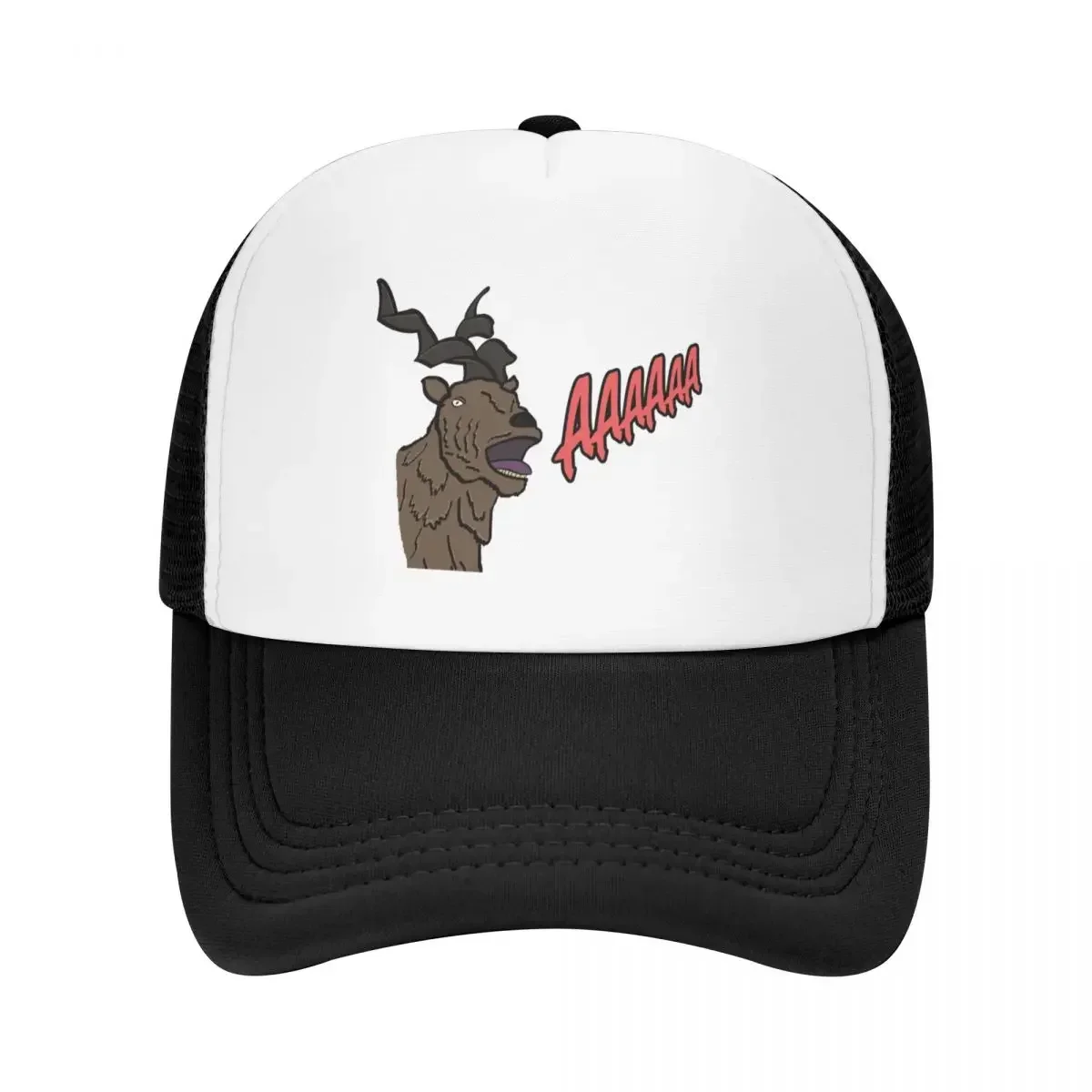 Screaming Goat Baseball Cap Big Size Hat Golf Hat Man Hat Beach hiking Women's Men's