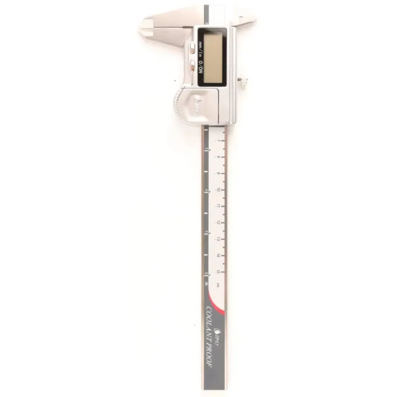 Waterproof digital caliper, stainless steel electronic vernier caliper
