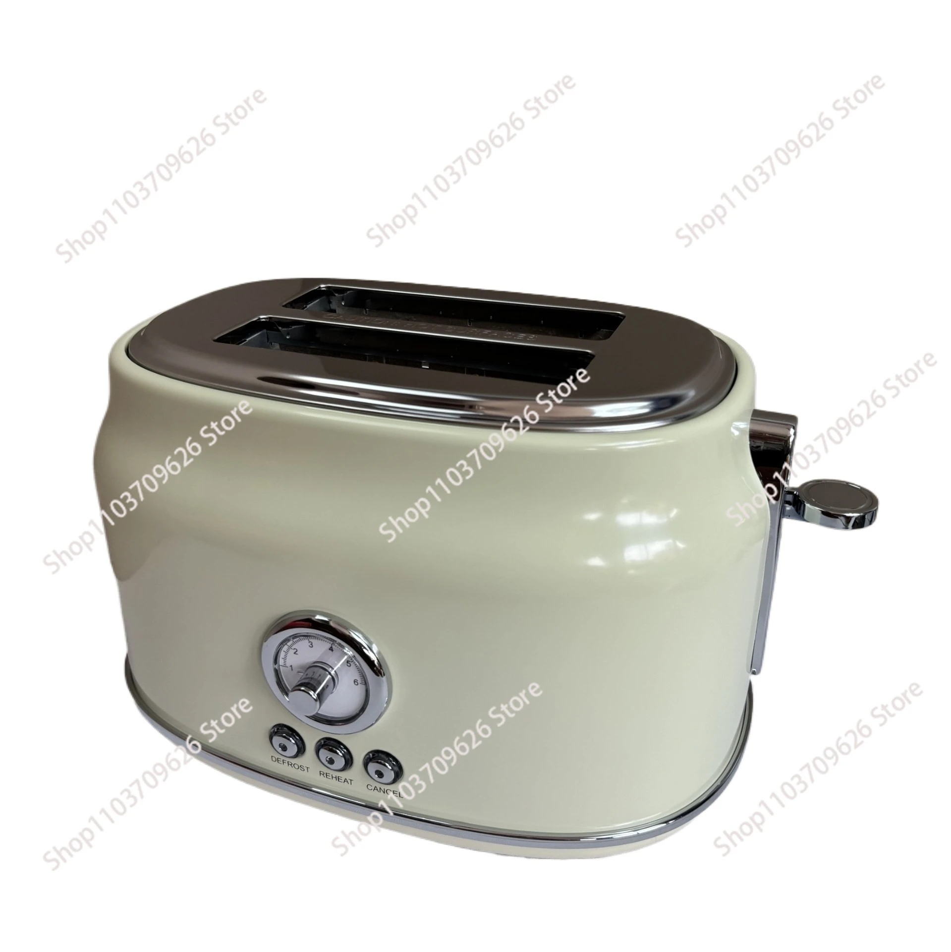 Export Two Pieces Fully Automatic Multifunctional Toaster Toaster Toaster Driver Home Toast Breakfast Maker Vintage