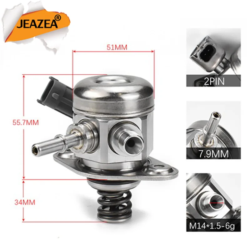 JEAZEA High Pressure Fuel Pump OEM 35320-2G740 New Fit For HYUNDAI BOSCH SANTA FE 2.4L L4 SONATA Kia SORENTO SPORTAGE OPTIMA