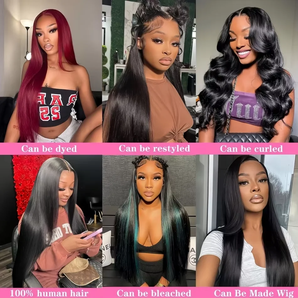 16A Straight Bundles Human Hair Virgin Human Hair 24 inch 3/4/5 Double Weft Bulk Braiding Hair Raw Hair Bundles For Black Women image 6