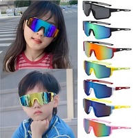 Children Cycling Sunglasses Boys Girls Fashion Trend Outdoor Sun Glasses Girls UV 400 Protection Lens Sports Eyewear for Kids