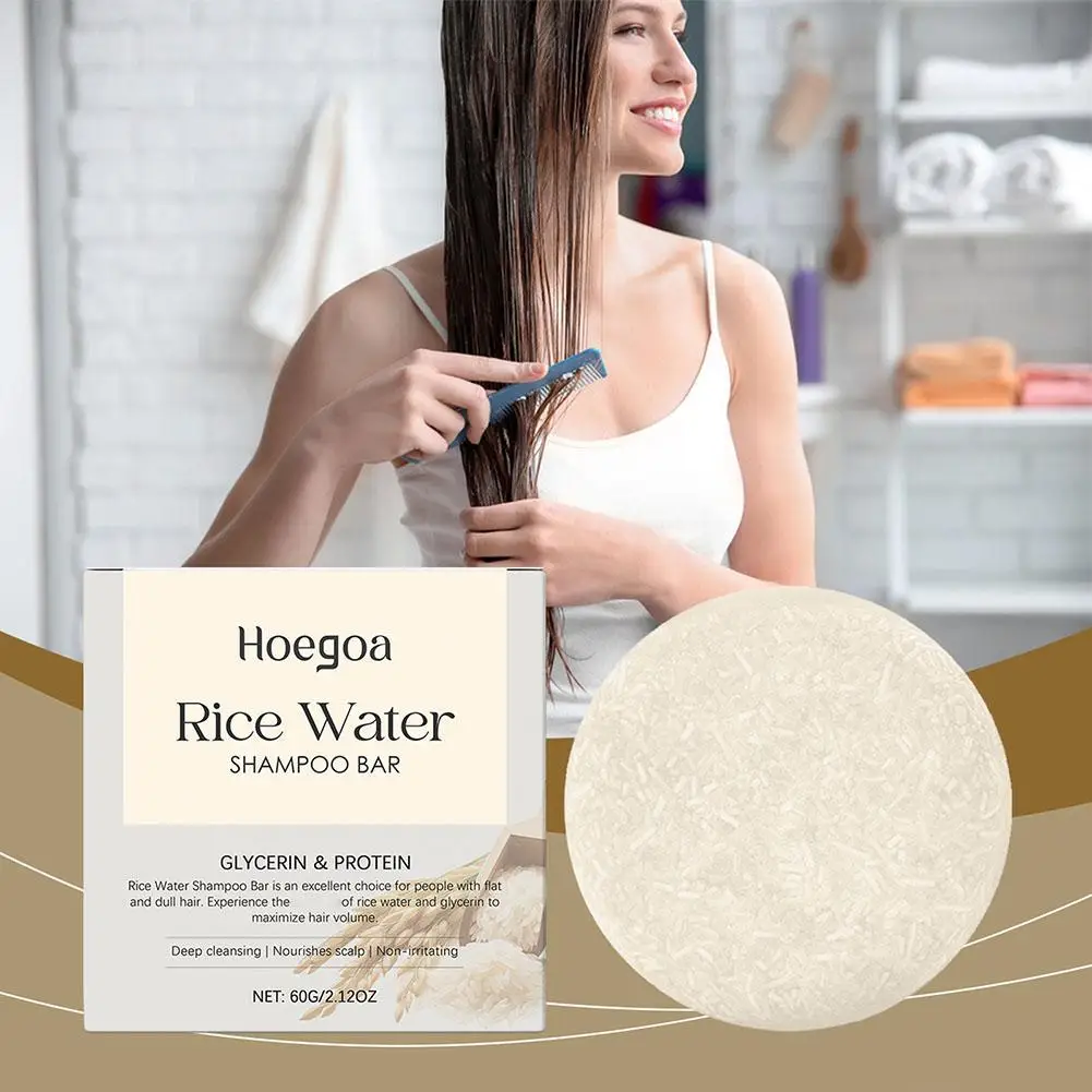 

Hoegoa Shampoo Soap Deep Cleansing Of Scalp Moisturize Hair Smooth Plump And Delicate And Hair P9Z6