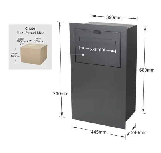 Anti-theft Express Cabinet, Home Office Document Parcel Box, Export Mailbox, Personal Delivery Cabinet.