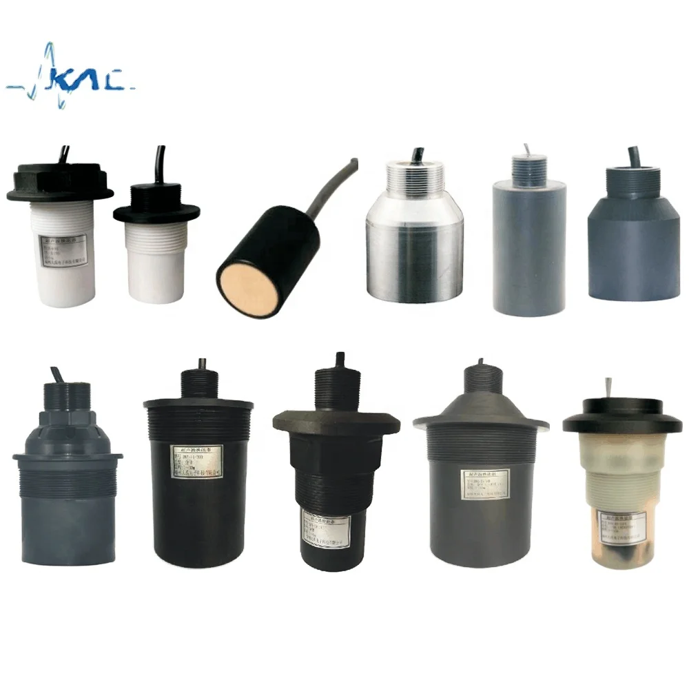 Industrial Grade 15kHz Piezoelectric Ceramic Ultrasonic Transducer with Measurement Distance Sensor