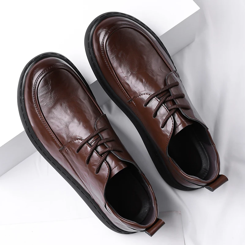

Men Autumn Business Casual Shoes Breathable Increase Commuting Suitable for High-end Formal Wear in The Workplace