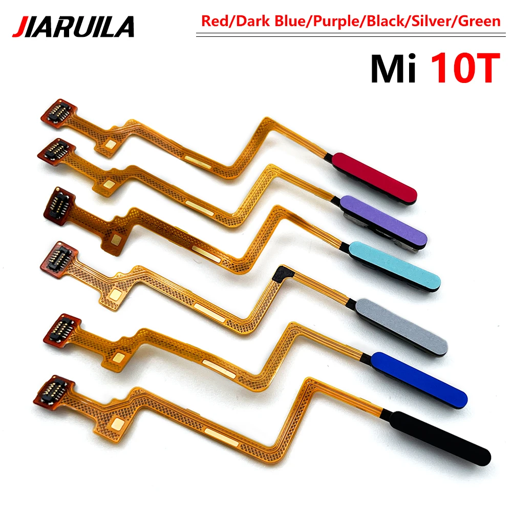 Huella dactilar para Xiaomi Mi 10T Mi10T Pro Lite M2007J3SY ID, botón de inicio, menú de huellas dactilares, tecla de retorno, Sensor, Cable flexible