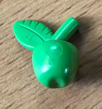 10PCS MOC Bouwblok Fruit 22667 Kers 33051 Appel Ananas Sinaasappel Citroen Plakjes 33172 Wortel Watermeloen Aardbei DIY Speelgoed