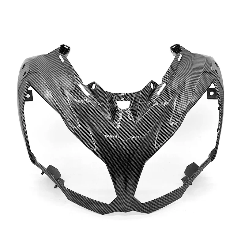 Fit For Kawasaki Ninja650 ER-6F 2012 2013 2014 2015 2016 Motorcycle Carbon Fiber Upper Front Nose Headlight Cover Panel Fairing