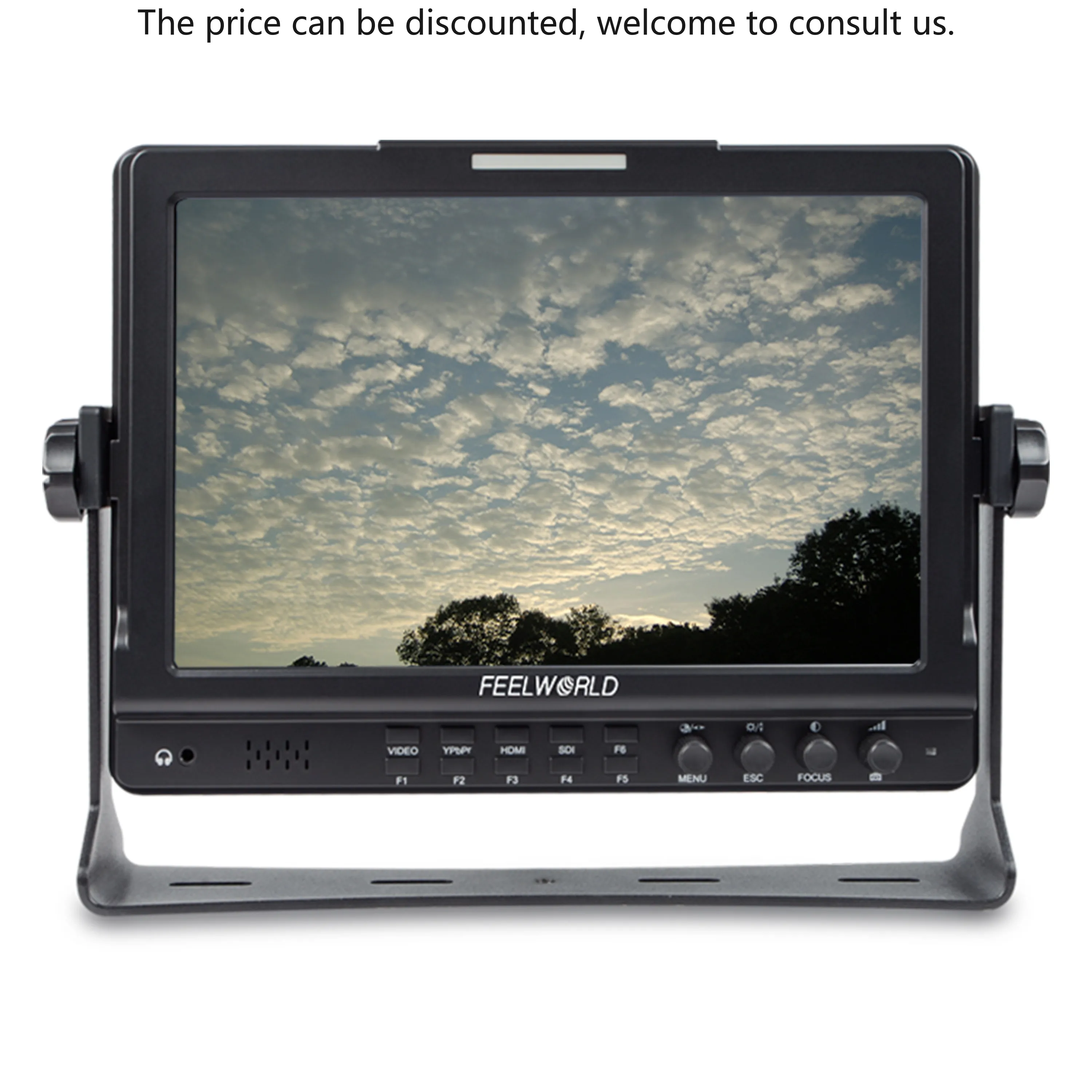 

FEELWORLD FW1018SP V1 On-Camera Monitor IPS HD Display Cinema Tools Support Custom LOGO OEM Factory Direct