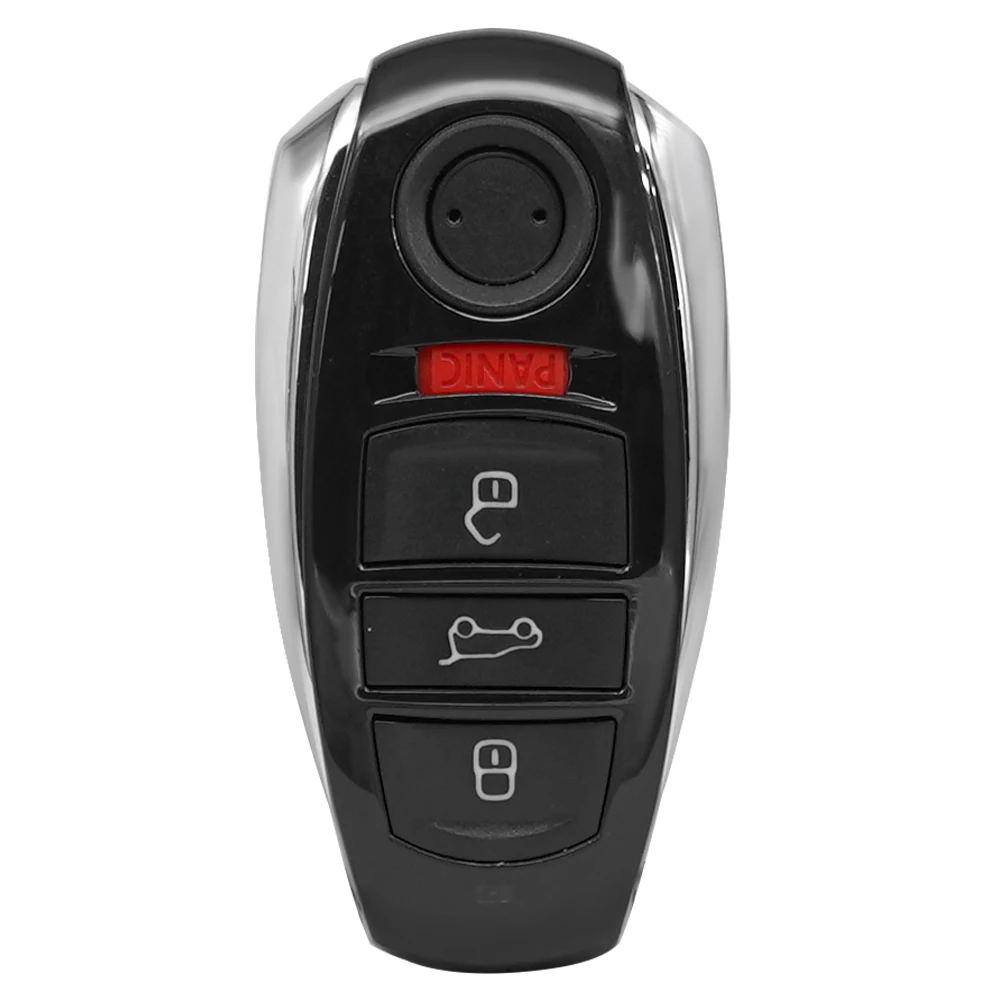 XNRKEY 3/4 Button Smart Remote Car Key PCF7945 Chip 315/433/868Mhz for VW Volkswagen Touareg 2010-2018 Keyless Entry Smart Key