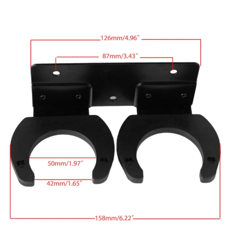 Stand for Wireless Microphones Made in Silicone Covered Iron Board Durable & Protective Stand for KTV Wireless Mics