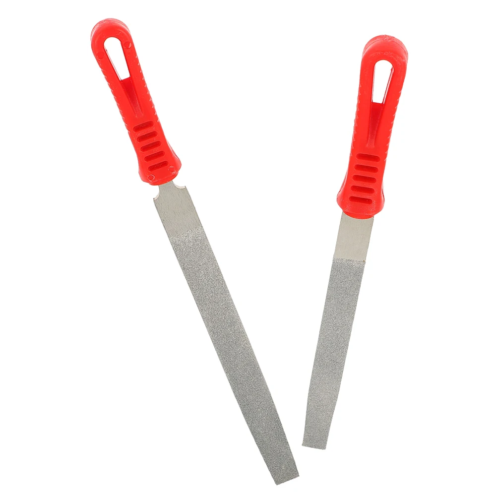 2Pcs 6inch 8inch Flat Plate File Wood Rasps Metal Files Hand Drywall Sanding Polishing Tools Abrasive Diamond Coated Grit