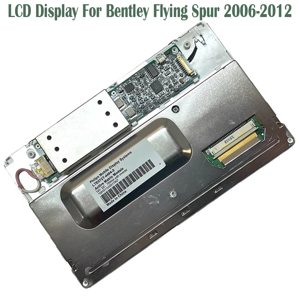 

LTE072T-4404-3 LCD Display For Bentley Flying Spur 2006 2007 2008 2009 2010 2011 2012 Car Radio Screen Replacement