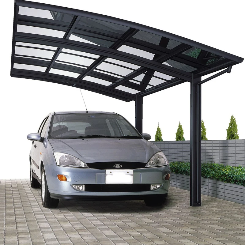 Factory Direct Aluminum Carport Parts and Full System, Durable Structure with Competitive Price