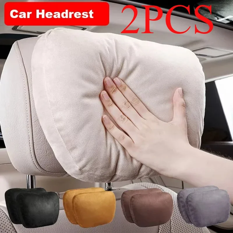 2PCS Auto Kopfstütze Nackenstütze Sitz/Maybach Design S Klasse Weiche Universal Einstellbare Auto Kissen Nackenstütze Kissen hohe Qualität