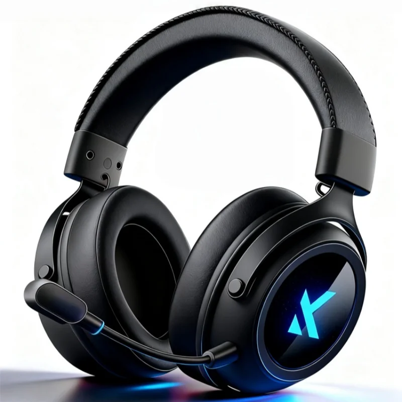 MCHOSE X9 Draadloze Headworn Game 7.1 Headset Bluetooth 2.4G Drie Modus E-sport Ruisonderdrukking Headset Headset FPS voor Geschenken - afbeelding 1