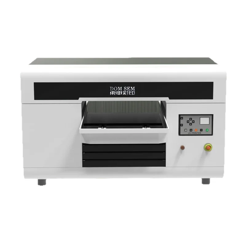 

Toshen A3 heightened uv flatbed printer small 3D relief mobile phone case cylindrical glass wine bottle production equipment