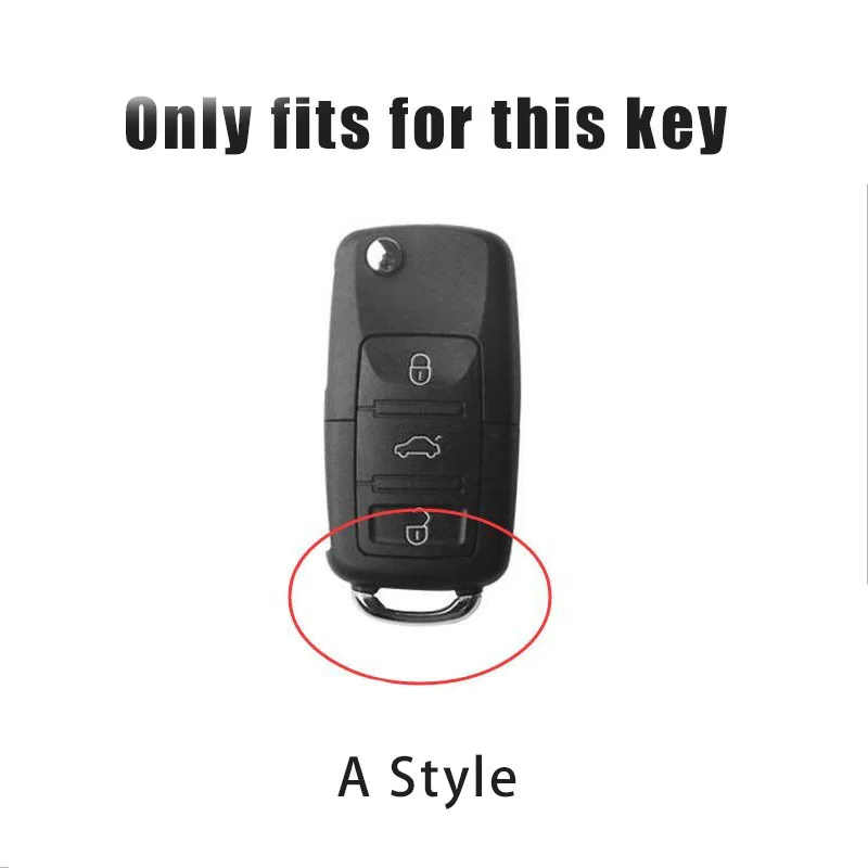 Car TPU Key Cover Fob Case Shell For Volkswagen VW Polo Tiguan Golf Jetta Beetle Eos Scirocco Up Transporter Sharan Accessories