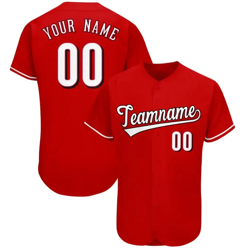 Personalize camisa de beisebol impressão nome/número treinamento macio ativo qualquer cor uniforme de softball para adultos/crianças ao ar livre tamanho grande