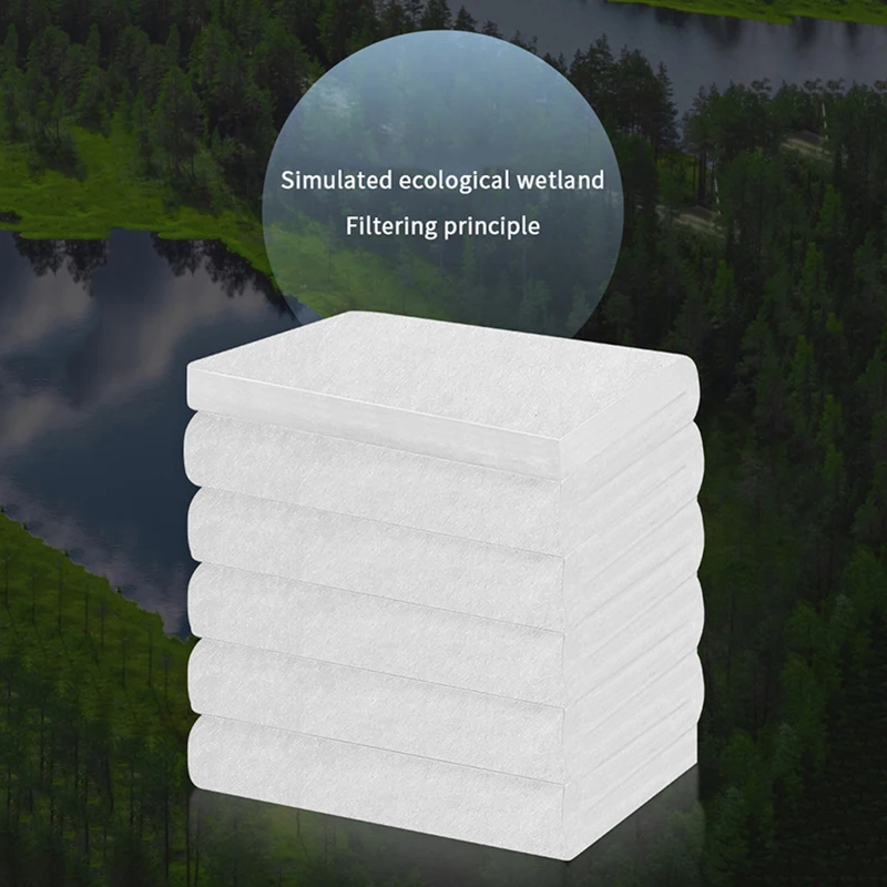 1Pc 3CM Thick X Width 10CM X Length 1M Aquarium Filter Biochemical Filter Sponge For Aquarium Fish Tank Bio Cotton Foam Skimmer