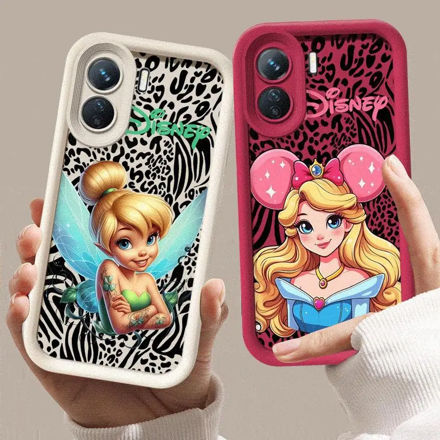 Disney Princess Phone Case for Xiaomi Redmi Note 12 Pro 9 12 13 10 Pro 12S 11S 10 Lite 11 Pro Plus 9S 11 Pro Soft Cover