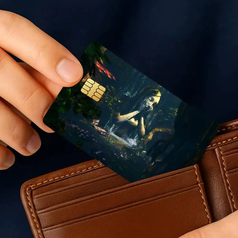 Alice Madness Returns Credit Card Stickers Skin For Bank Bus Metro 4PCS Cover Film Gift