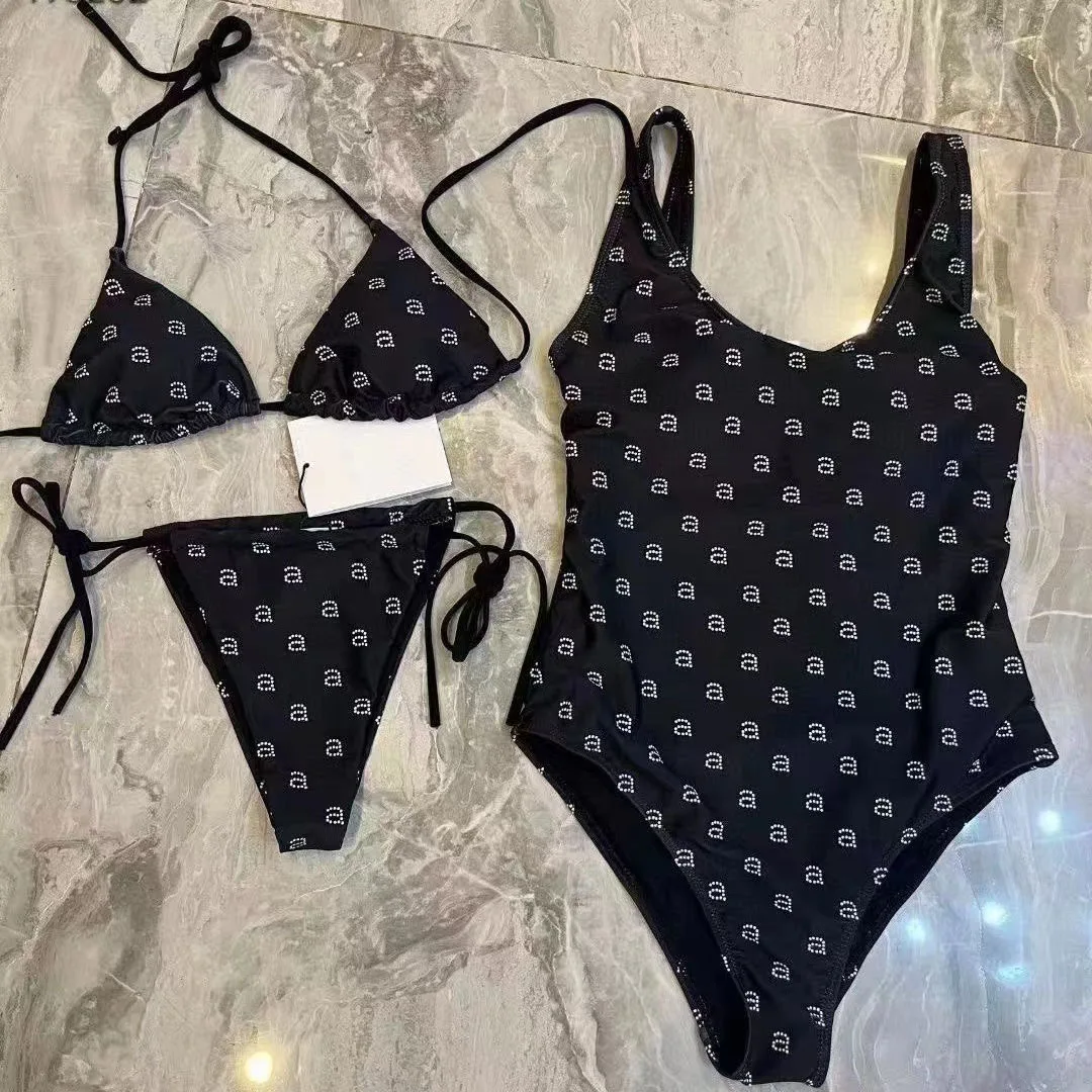

Women's Bikini Set Beach Lady Sexy Swimsuit Designer Brand Lady Swimwear