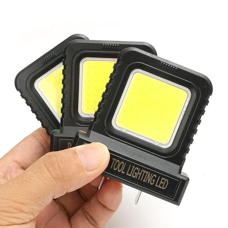 5/1Pcs LED Work Light Outdoor Construction Lamps Adjustable Plug Design Long-Lasting Light for Car Repair Camping Fishing Tools