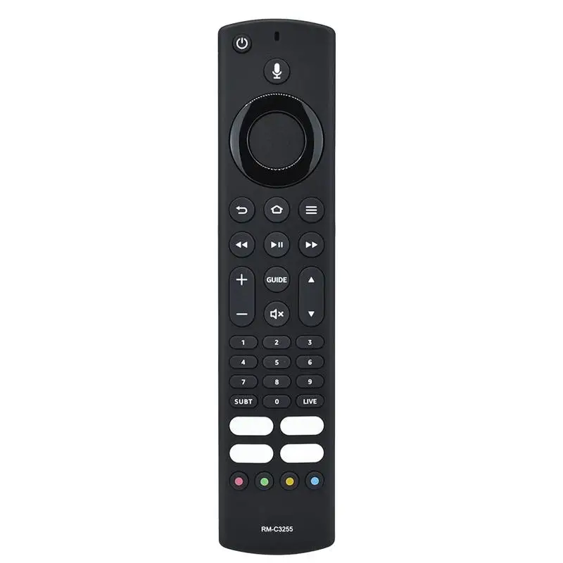 

Smart TV Voice Remote Smart TV Voice Remote Control Rubber Button Smart TV Remote Control For Hotel Apartment Restaurant Home